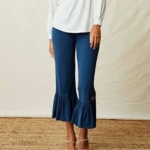 Matilda Jane On The Boardwalk Blue Big Ruffle Pants